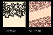 Lace seamless pattern, corner, card., a Pattern Graphic by Ajuga (Thumbnail 6 of 7)