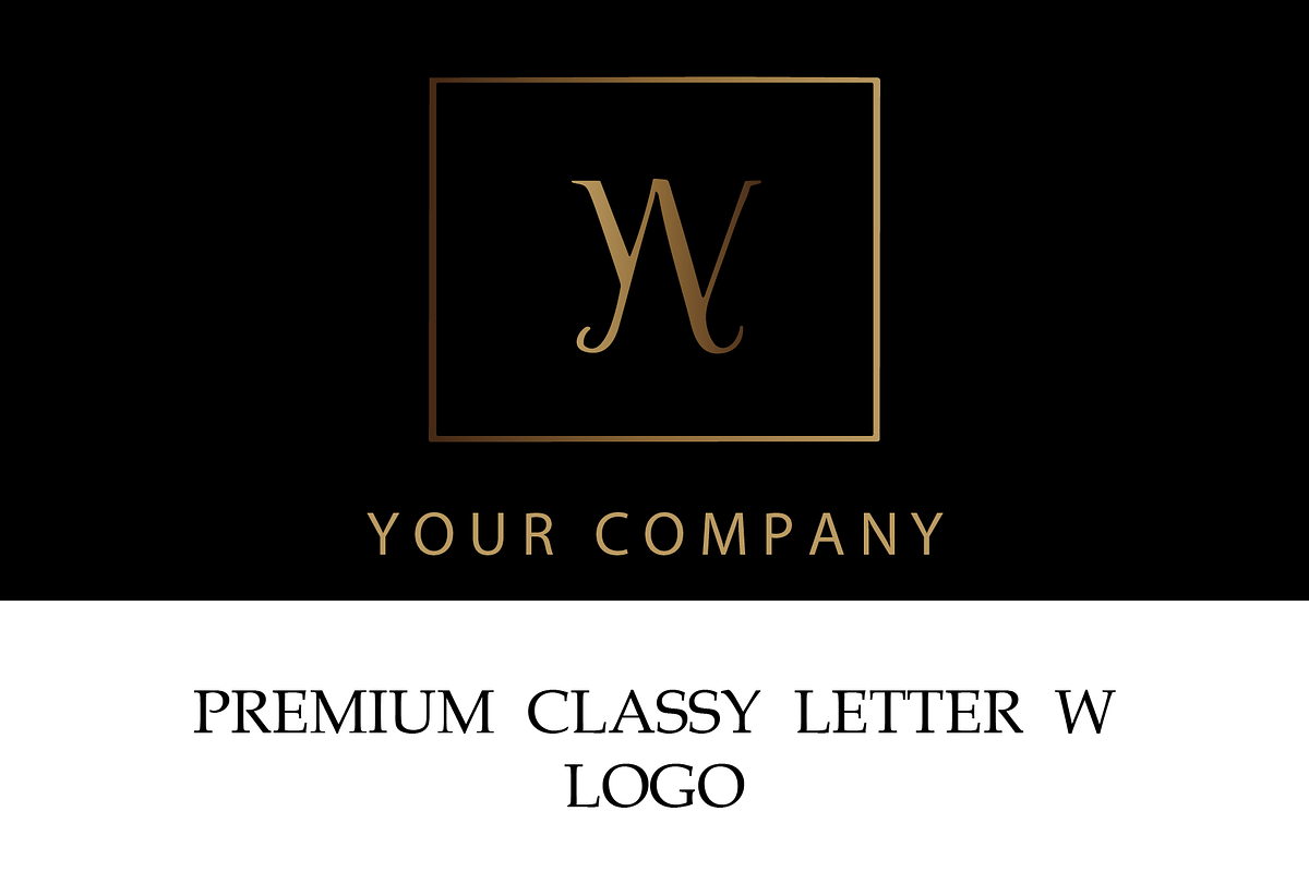 Premium Classy Letter W Logo, a Branding & Logo Template by HE Studio