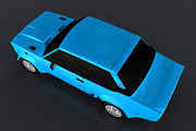 FIAT 131 Abarth Rally Stradale, a Cars & Vehicle 3D Model by valtriiu (Thumbnail 7 of 12)