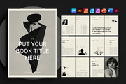 Book Title Layout Design Template, a Magazine Template by DesignCrest (Thumbnail 1 of 13)
