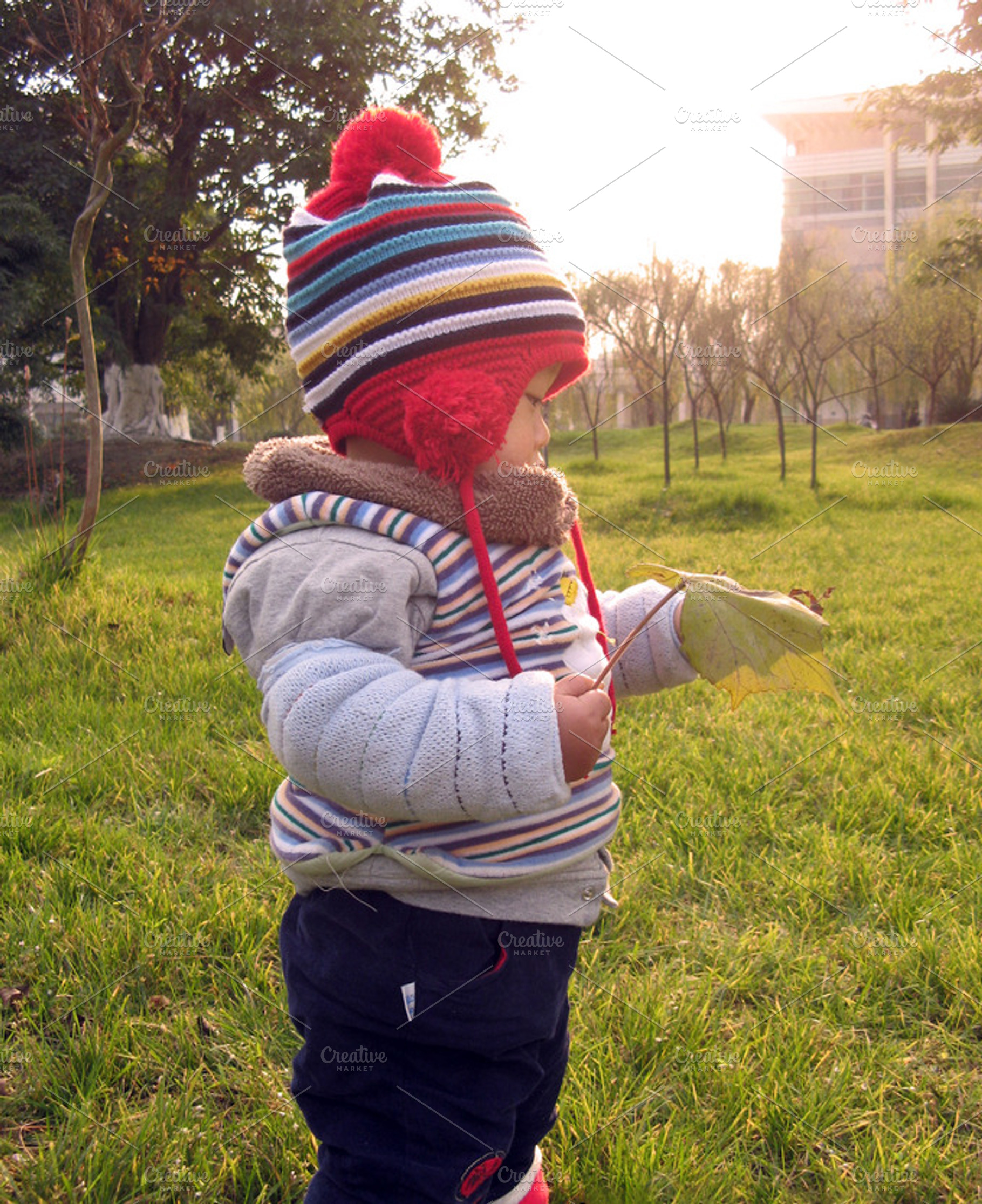 boy in the sunshine