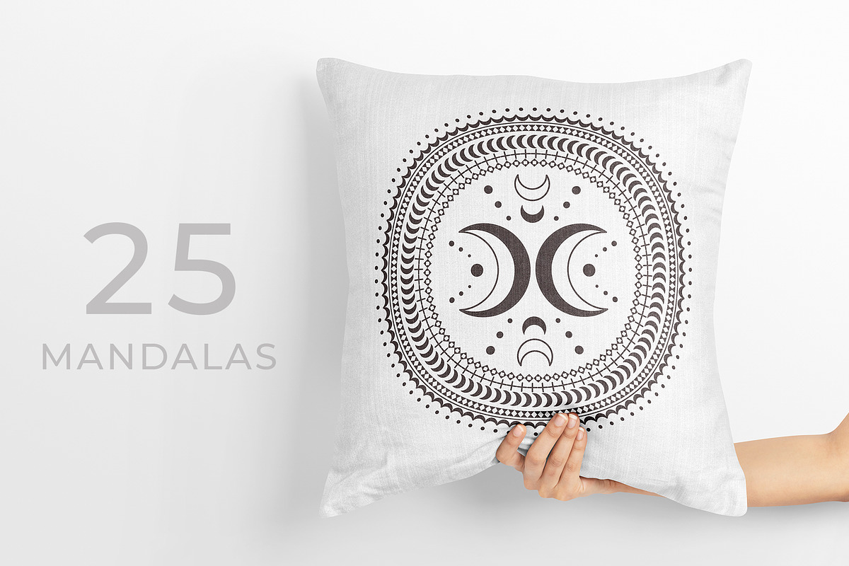 Mandala Symbolism Set, a Decorative Illustration by Noires (Photo 2 of 9)