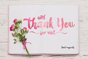 In blossom - Modern Calligraphy, a Script Font by madeDeduk (Thumbnail 10 of 11)