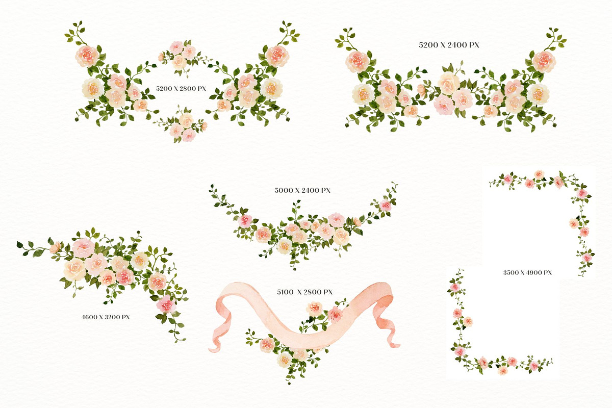 Crests and monograms with roses, a Decorative Illustration by AnnelyBlooms (Photo 5 of 9)