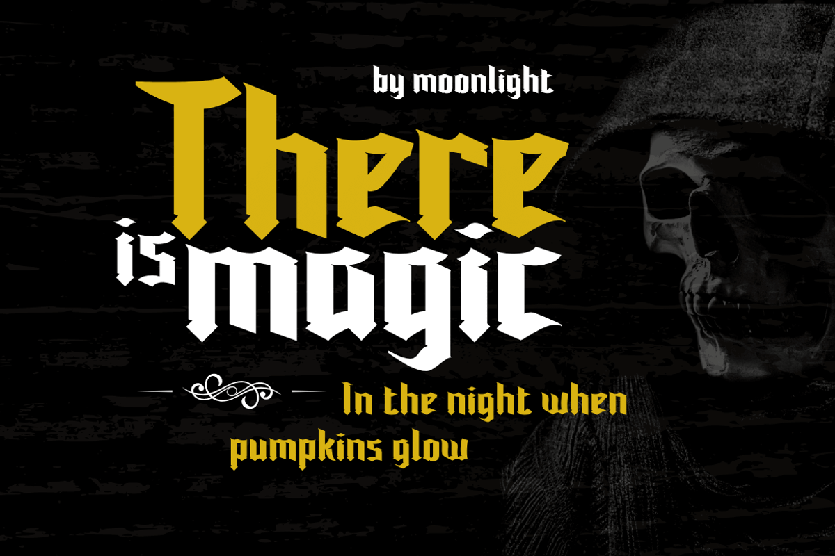 Wukang, a Blackletter Font by twinstd (Photo 5 of 13)