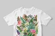 Tropical leaves graphic pack, an Illustration by Belusuab (Thumbnail 11 of 16)