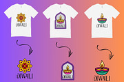 Happy Diwali: Festival of Lights, a Seasonal Illustration by Elatedowl (Thumbnail 8 of 17)