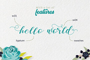 ZELIFA - Romantic Script, a Script Font by Masanis (Thumbnail 3 of 9)