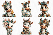 Whimsical Easter Cute Unicorn PNG, an Illustration by Craft Nest (Thumbnail 4 of 8)