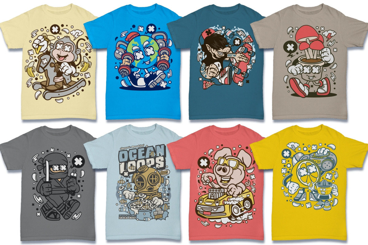 Cartoon Vector 6 Design Bundle, an Illustration by roach_graphic (Photo 20 of 29)