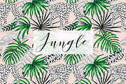Jungle. Marker seamless patterns., a Pattern Graphic by Anyuka (Thumbnail 3 of 7)