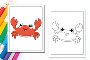 Cute Animals Coloring Pages for Kids, an Animal Illustration by Ink Gallery (Thumbnail 5 of 8)
