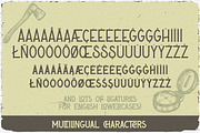 Pathfinder - Retro Ligature Font, a Serif Font by JumboDesign (Thumbnail 6 of 6)