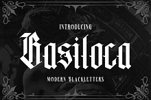 BASILOCA Modern Blackletter