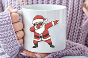 Dabbing Christmas Santa PNG, an Illustration by CraftArtStudio (Thumbnail 2 of 4)