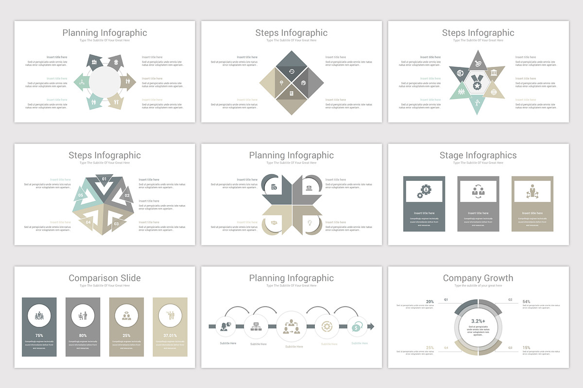 Mega Solutions PowerPoint Template, a Presentation Template by SlideOne (Photo 11 of 14)