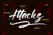Attacks Font, a Script Font by Fatmawati (Thumbnail 8 of 12)