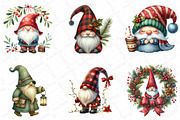 Cute Christmas Gnome Sublimation Bun, an Illustration by DreamPrint404 (Thumbnail 5 of 6)