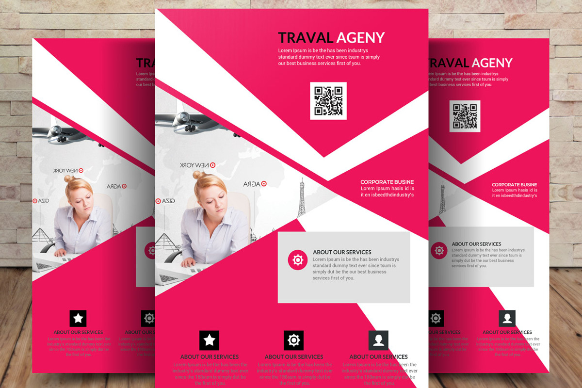 Traval Ageny Flyer, a Poster Template by graphicforest (Photo 1 of 4)