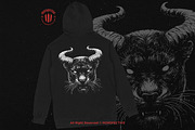 10 Bundle Dark Art Panther Horn, an Illustration by Morspective (Thumbnail 4 of 7)