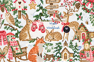 Winter Woodland Clipart