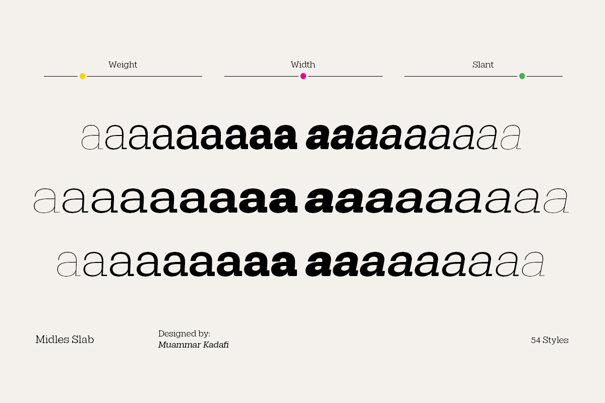 Midles Slab, a Slab Serif Font by Attract Studio (Photo 10 of 15)