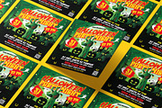 Halloween Party Flyer, a Flyer Template by Creativestoree (Thumbnail 2 of 5)