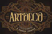 SALE Art Deco Toolkit, a Background Graphic by Cruzine (Thumbnail 1 of 111)