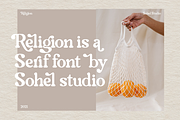 Religion – Modern Serif, a Serif Font by Sohel Studio (Thumbnail 5 of 17)