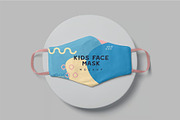 Kids Face Mask Mockups, a Mask Mockup by megostudi0 (Thumbnail 4 of 6)