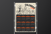 Halloween Horror Wall Calendar 2026, a Print Template by Annora Studio (Thumbnail 5 of 6)