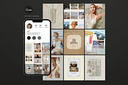 Nostalgic Beach Instagram Templates, a Social Media Template by Pani Temp. (Thumbnail 3 of 16)