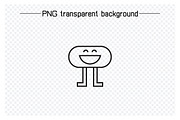 Cartoon Monster Avatars Set, an Outline Icon by Designfour (Thumbnail 2 of 7)
