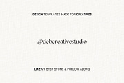 Fashion Blogger LTK Canva Template, a Social Media Template by Deb Creative Studio (Thumbnail 10 of 10)