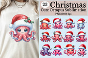 Christmas Cute Owl Clipart Bundle, an Illustration by Rose Art (Thumbnail 1 of 5)