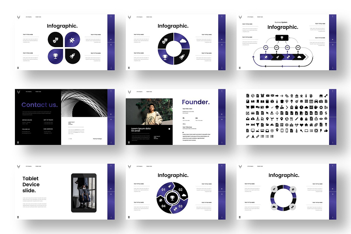 Bernabu- Business Google Slide, a Presentation Template by Dens Creative Studio (Photo 5 of 6)