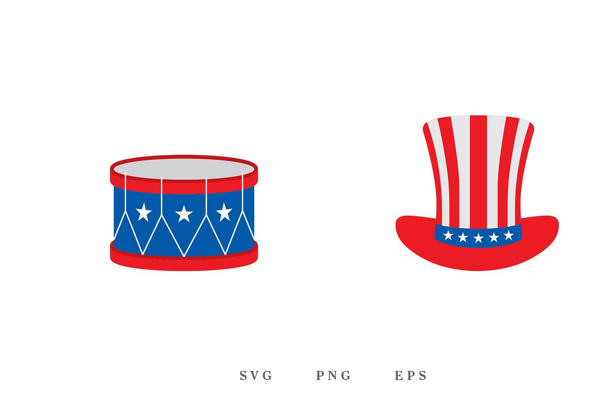 July 4th Graphics Set, an Illustration by Kessens (Photo 6 of 8)