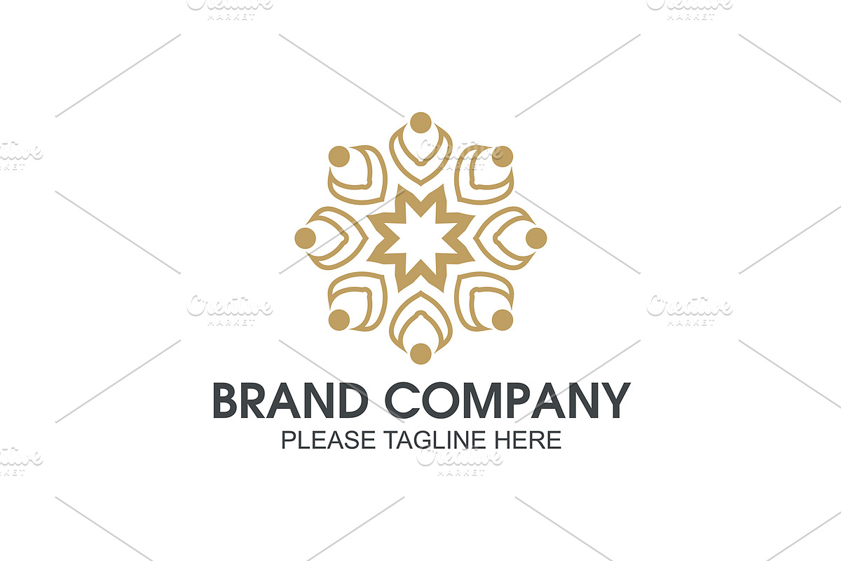 20 Logo Flower Templates Bundle, a Branding & Logo Template by Friendesigns (Photo 3 of 21)