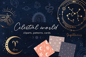 Celestial World. Zodiac Sign