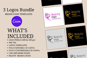 Stunning Beauty Shop Logo Design