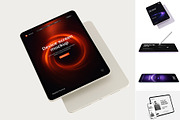 Tablet Device Mockup Collection, an iPad Mockup by graphypix (Thumbnail 1 of 14)