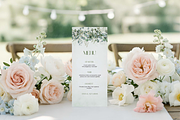 Tall Vertical Menu Mockup Soft Roses, a Product Mockup by TatiMockup (Thumbnail 4 of 5)