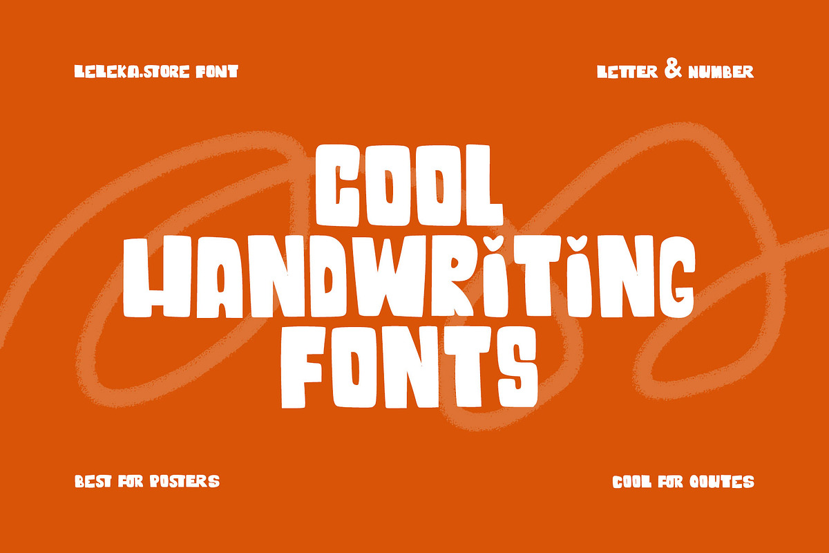 Modern Leleka | Bold Font, a Handwritten Font by Leleka.Store (Photo 3 of 15)