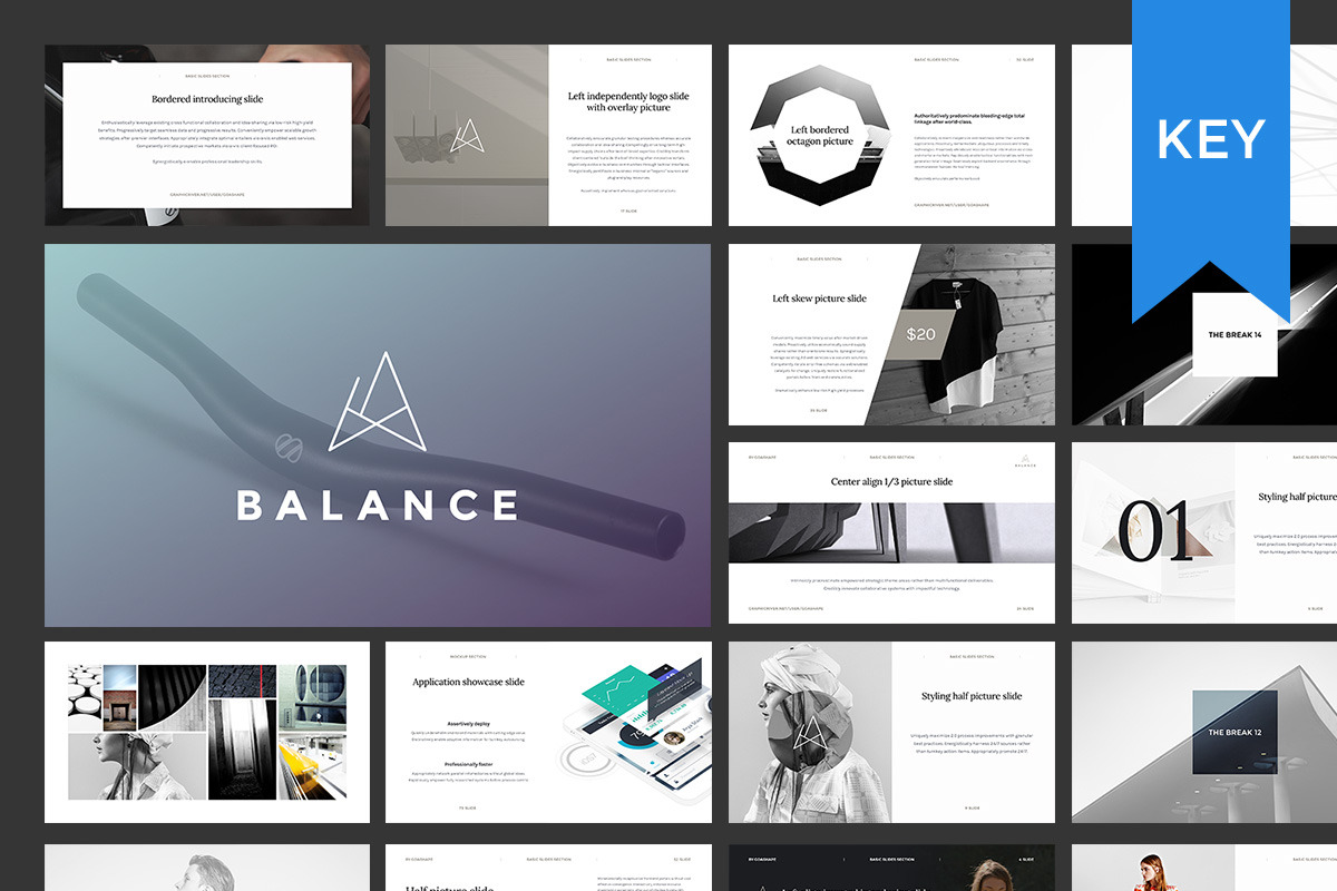 Balance Keynote Presentation, a Presentation Template by Goashape Studio (Photo 7 of 7)