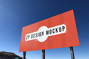Roadside Hoarding Board Mockup PSD, an Advertising Mockup by ZP Design (Thumbnail 1 of 4)