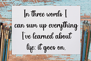 Beach Summer | Script Font, a Handwritten Font by Scratchones (Thumbnail 5 of 8)