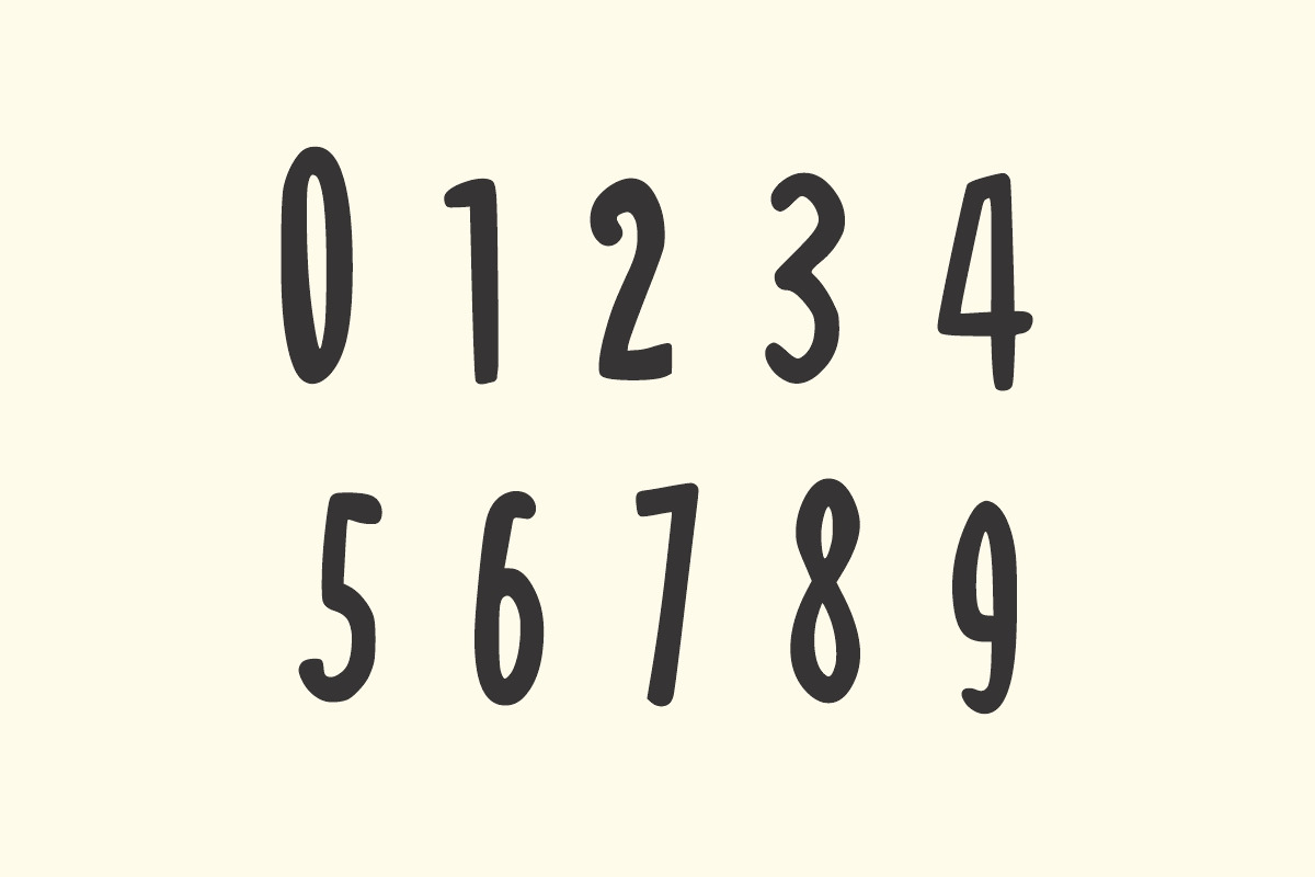 Twenty Five Christmas font, a Handwritten Font by Fourteen Letter (Photo 7 of 8)