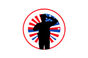 USA Eagle Heart Icons Bundle, an Object Graphic by yasushie (Thumbnail 10 of 12)