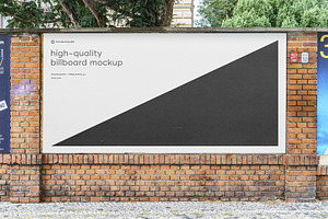 Billboard Mockup Template Bundle