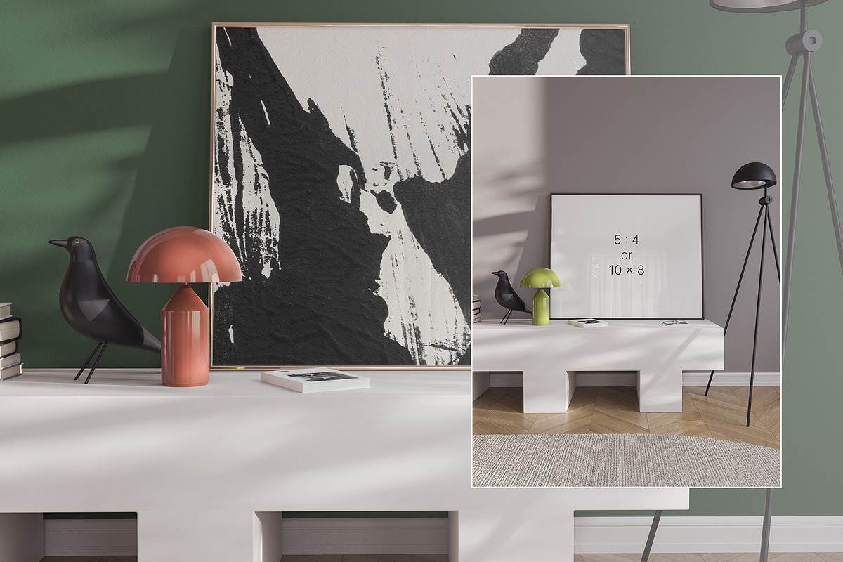 KOLIR: Interior Mockup Collection, a Household Mockup by harno.mockup (Photo 8 of 23)